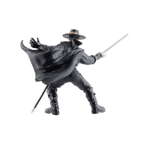 Zorro Papo en PVC, Collection Personnage historiques, jouet éducatif idéal pour enfants et collectionneurs