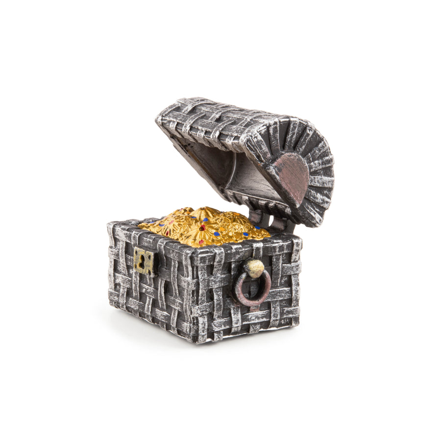 Figurine Coffre Papo en PVC, Collection Pirates et corsaires, jouet éducatif idéal pour enfants