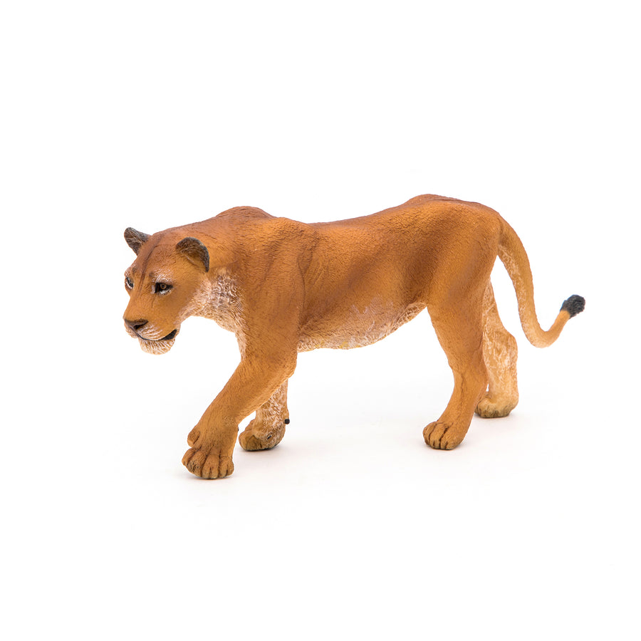Figurine Lionne Papo en PVC, thème félins, Collection Animaux sauvages, jouet éducatif idéal pour enfants et collectionneurs