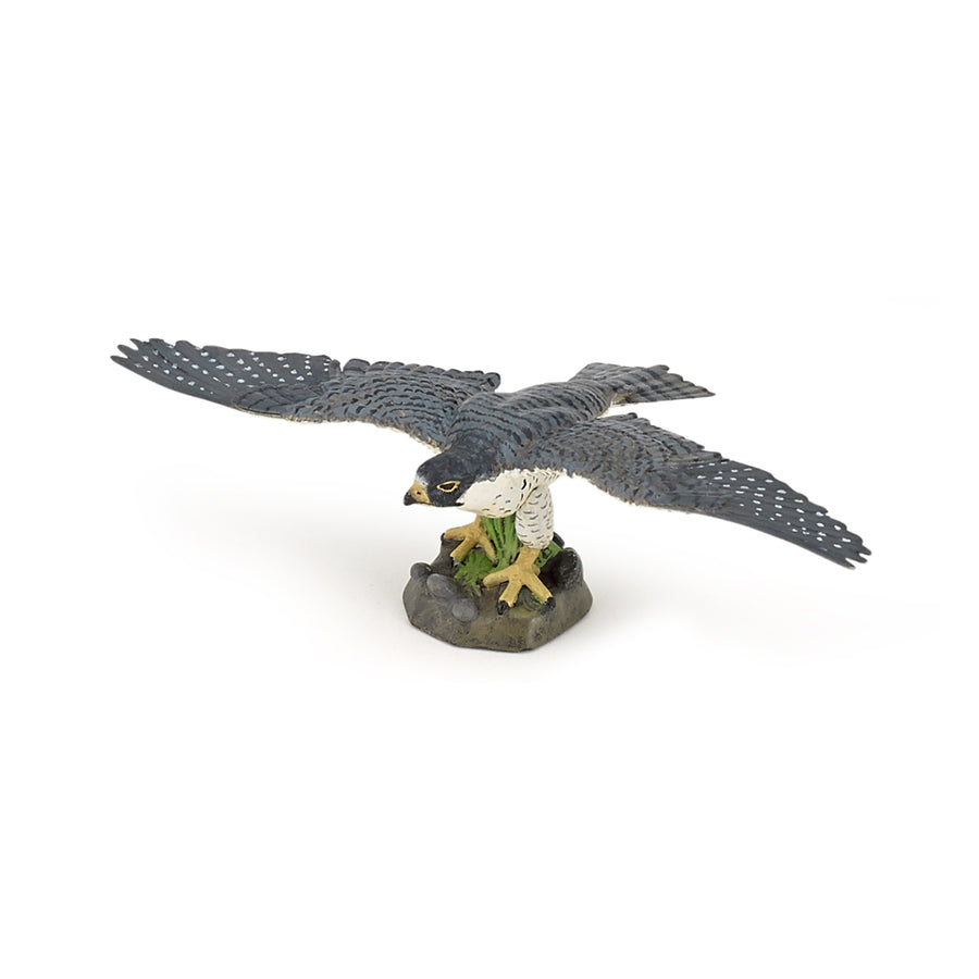 Figurine Faucon Papo en PVC, thème oiseaux, Collection Animaux sauvages, jouet éducatif idéal pour enfants et collectionneurs