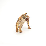 Figurine Tigre rugissant Papo en PVC, thème félins, Collection Animaux sauvages, jouet éducatif idéal pour enfants et collectionneurs