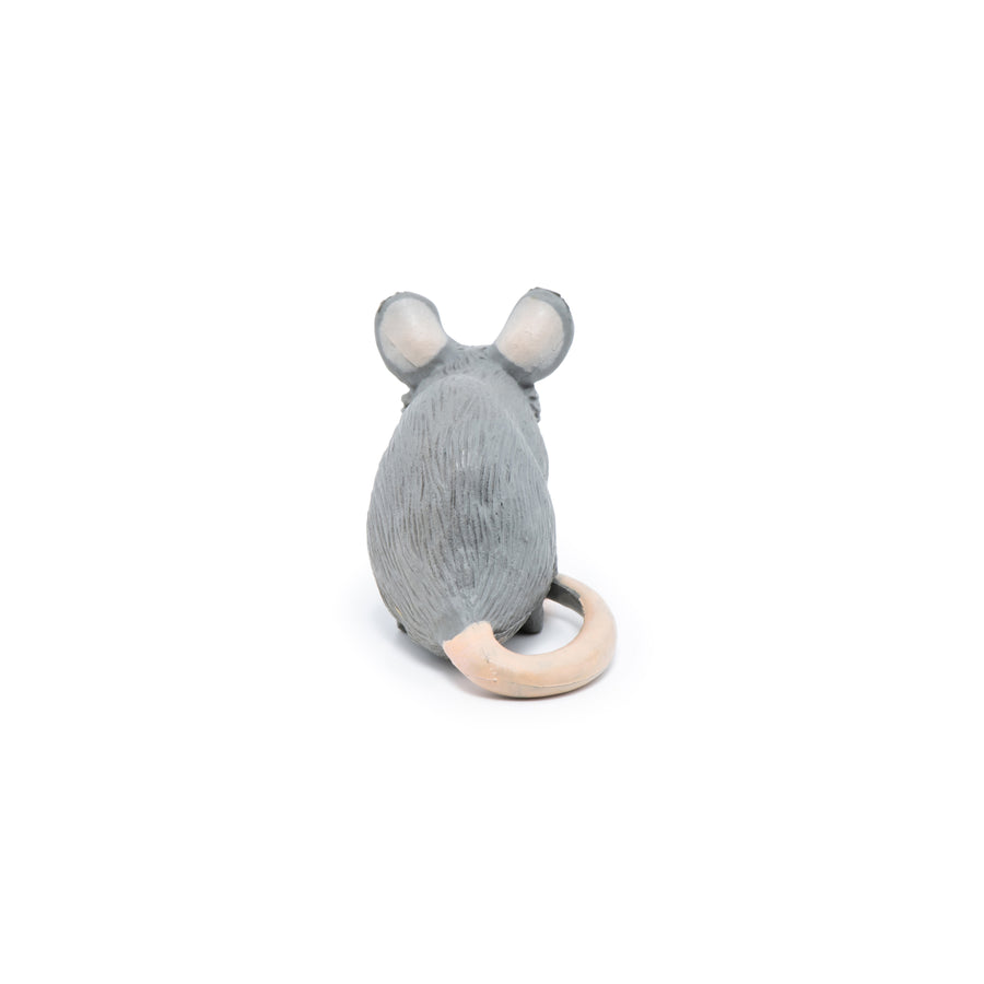 Souris grise Papo en PVC, Collection Animaux des jardins, jouet éducatif idéal pour enfants et collectionneurs