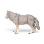 Grand loup Papo en PVC, Collection figurines géantes, jouet éducatif idéal pour enfants