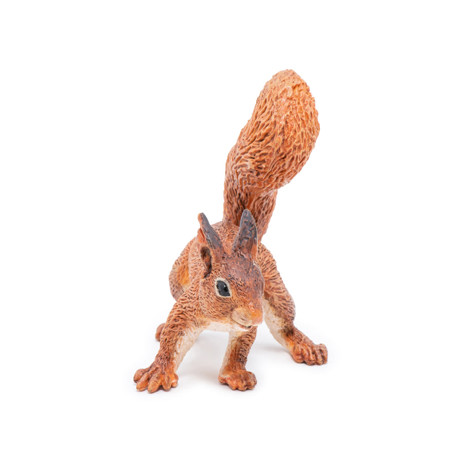 Figurine Écureuil Papo en PVC, thème forêt, Collection Animaux sauvages, jouet éducatif idéal pour enfants et collectionneurs