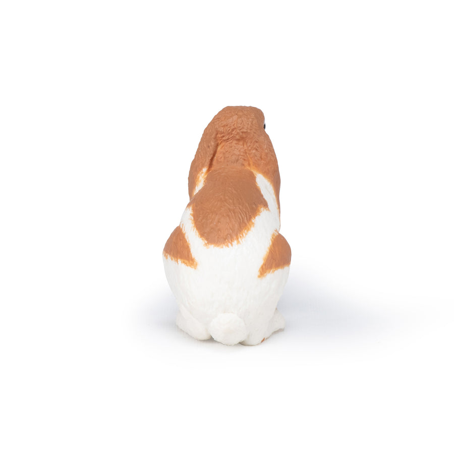 Figurine Lapin bélier Papo en PVC, thème basse-cour, Collection Vie à la ferme, jouet éducatif idéal pour enfants et collectionneurs