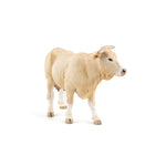 Blonde d'Aquitaine Papo en PVC, Collection Vie à la ferme, jouet éducatif idéal pour enfants et collectionneurs