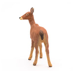 Figurine Biche Papo en PVC, thème forêt, Collection Animaux sauvages, jouet éducatif idéal pour enfants et collectionneurs