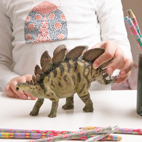Stégosaure Papo en PVC, Collection Dinosaures, jouet éducatif idéal pour enfants et collectionneurs